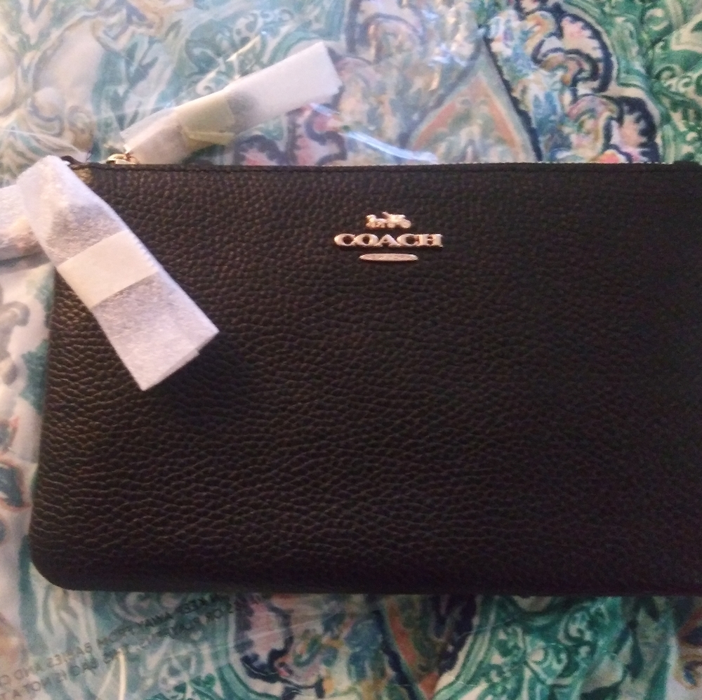 Coach wrist wallet